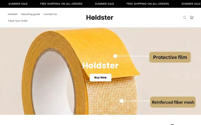 Startseite von Holdster UK
