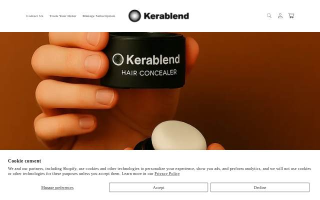 Kerablend storefront