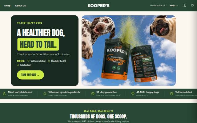 Kooper storefront