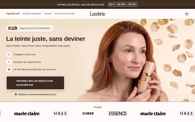 Lambrie FR storefront