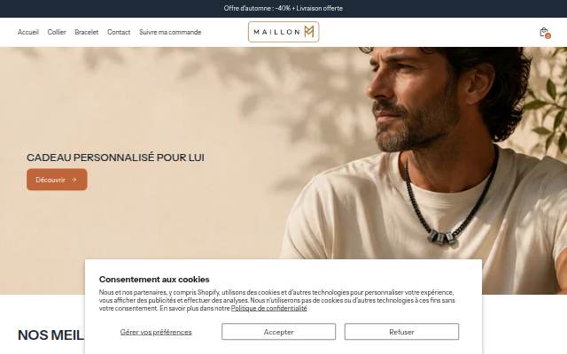 Maillon storefront