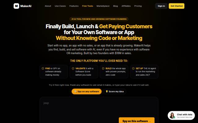 MakerAI storefront