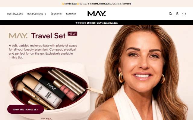 GetMayCosmetics storefront
