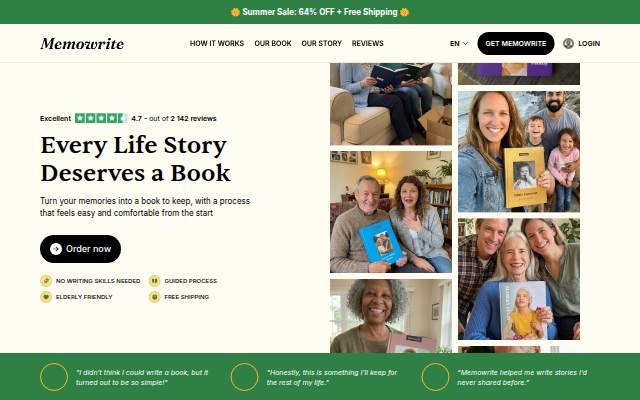 Memowrite storefront