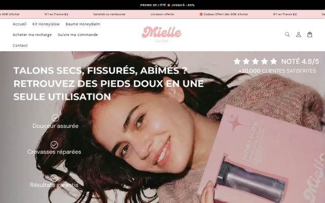 Mielle storefront