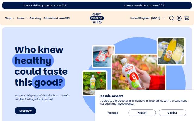 Get More Vits storefront