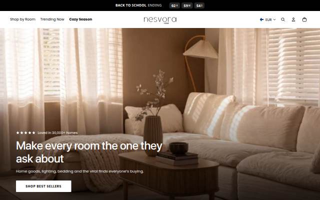nesvora storefront