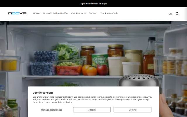 Noova storefront