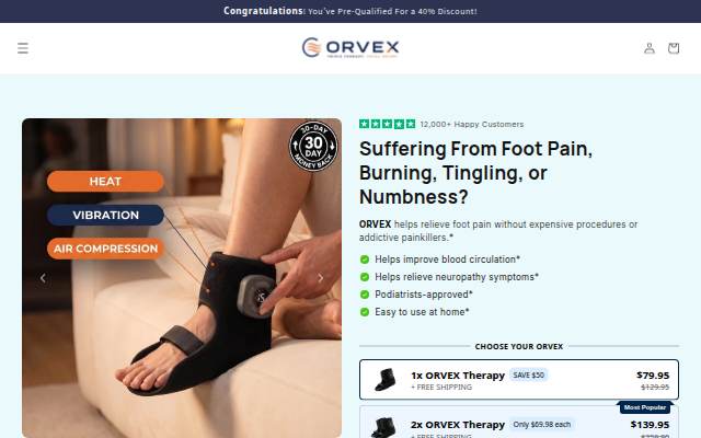 ORVEX storefront