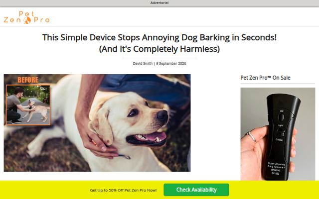 This Simple Device Stops Annoying Dog Barking in Seconds! storefront