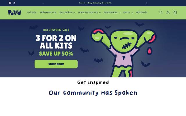 Pott storefront