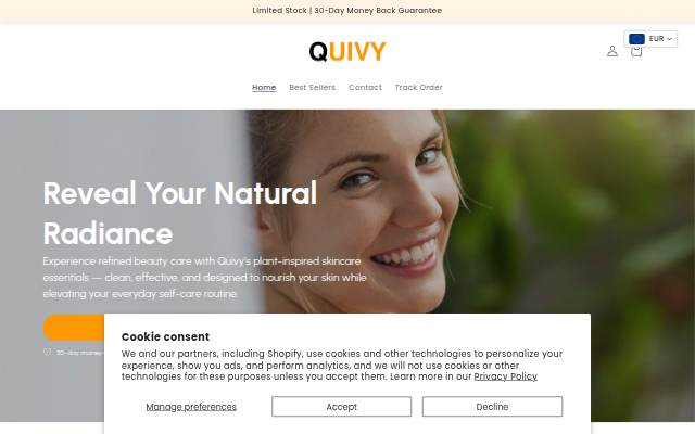 Quivy storefront
