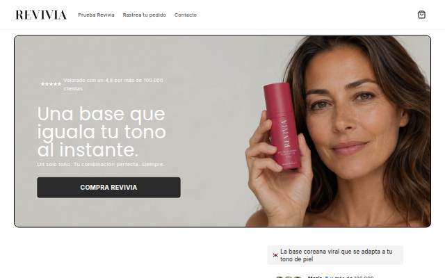 Revivia storefront