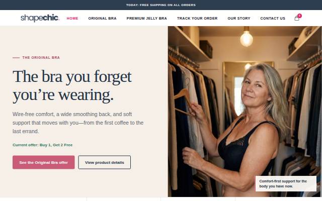 ShapeChic storefront