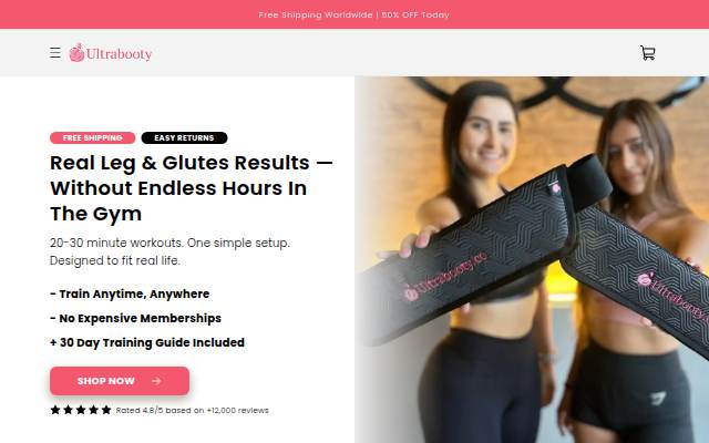 GetUltrabooty.com storefront