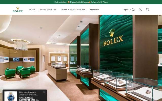 Montra da Rolex Outlet
