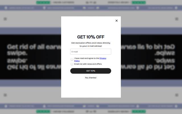 WaxClean storefront
