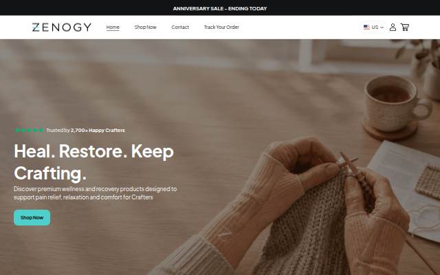 Zenogy storefront