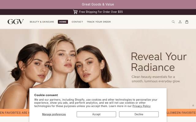 Ggvbeauty storefront