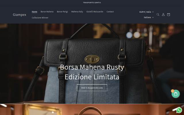 Giampex storefront