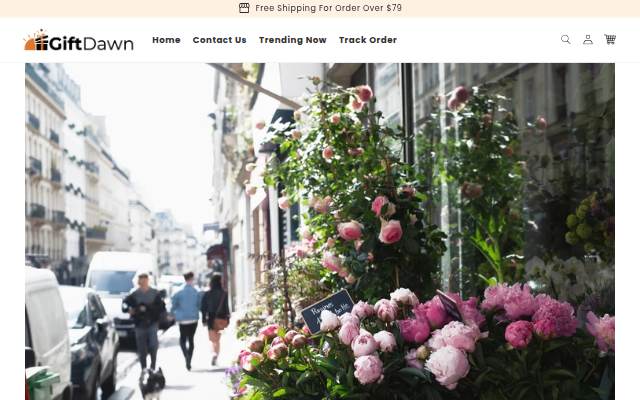 GiftDawn storefront