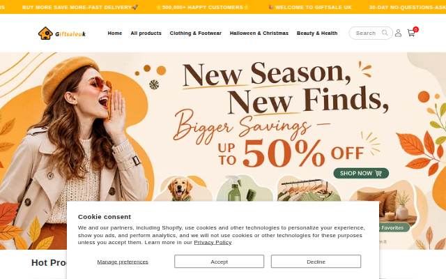 giftsaleuk storefront