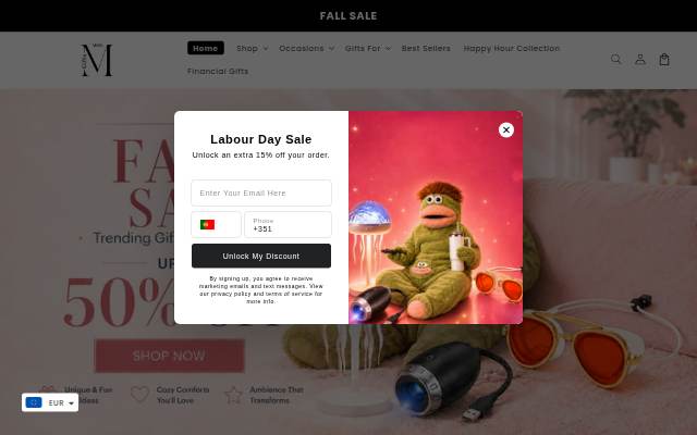 Gift With Milly storefront
