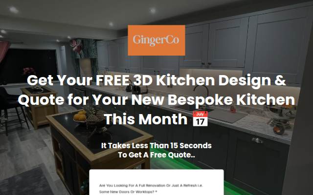 GingerCo storefront