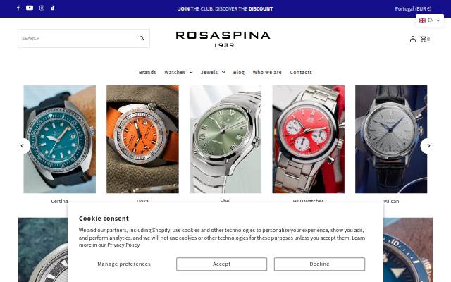 Gioielleria Rosaspina storefront