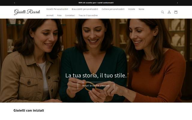 GioielliRicordi storefront