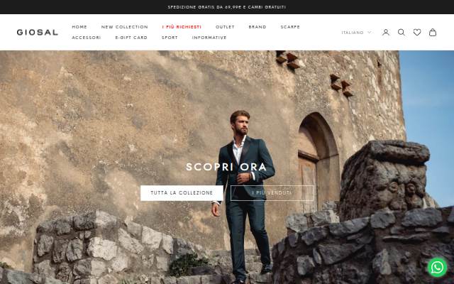 Giosal storefront