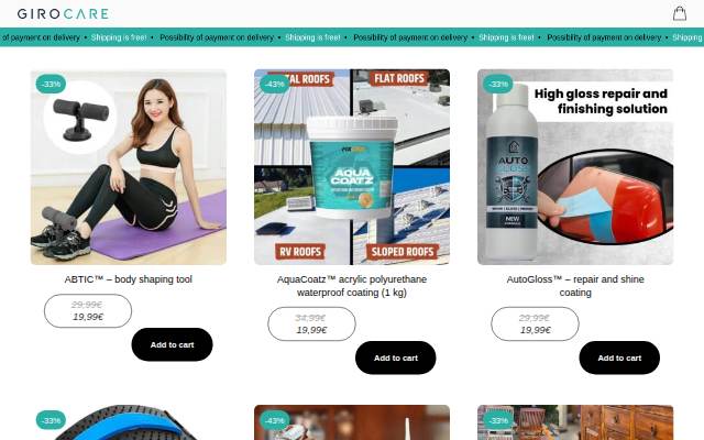 Girocare – Simple. Smart. GIRO. storefront