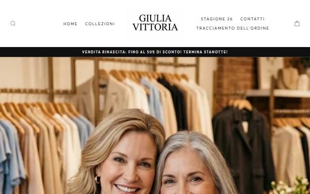Montra da Giulia &amp; Vittoria