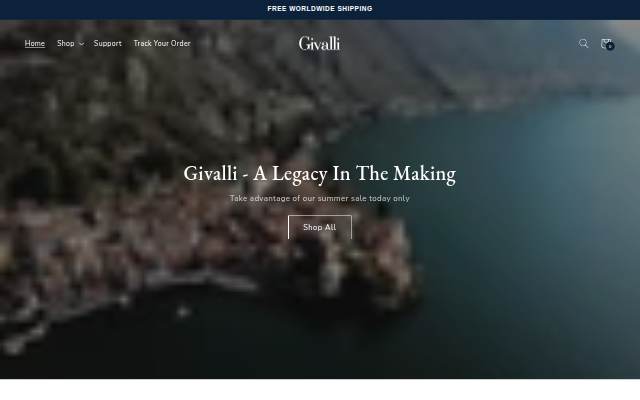 Givalli storefront