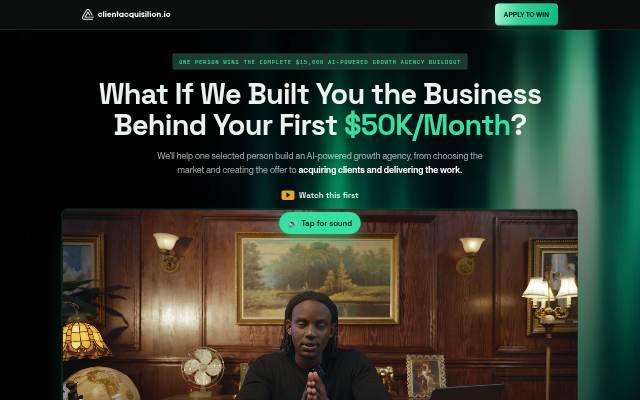 Startseite von The $15,000 Giveaway