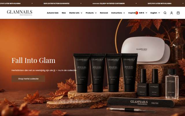 Premium Polygel en Gelsets Online storefront