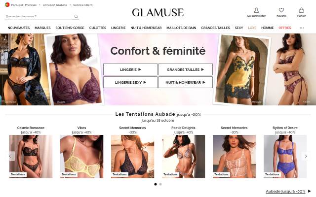 Glamuse storefront