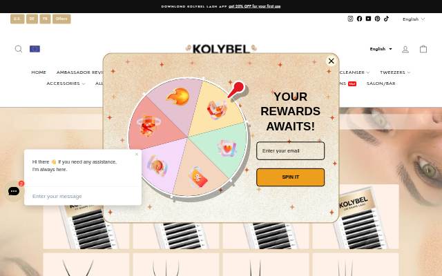 Kolybel storefront