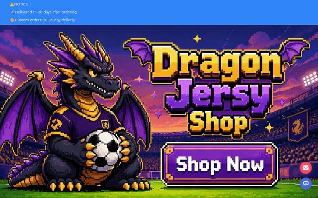 Dragon Jersey Shop storefront