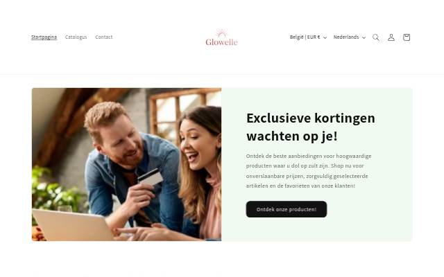 Glowelle storefront