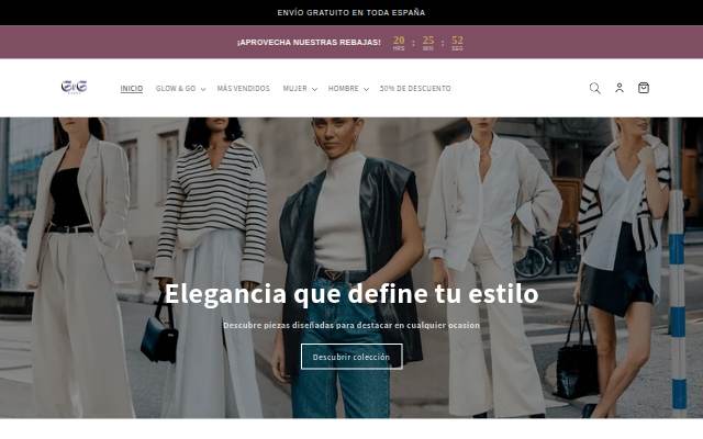 Glow&amp;Go storefront