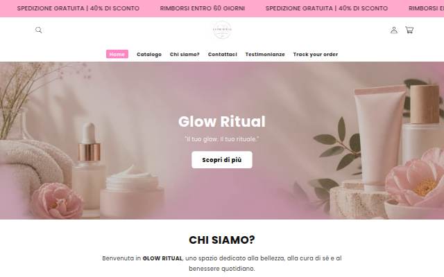 Montra da GLOW RITUAL