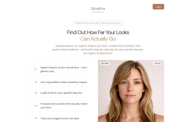 GlowEra storefront