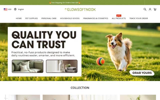 GLOWSOFTNOOK storefront