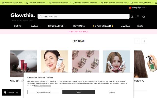 Escaparate de Glowthie