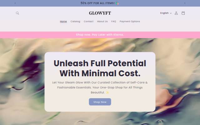 Vitrine de Glowyft