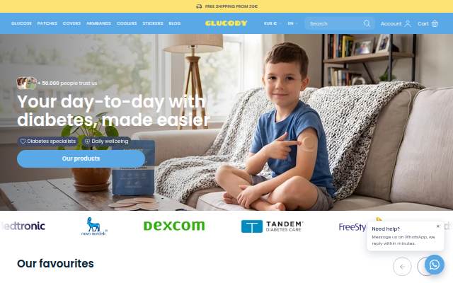 GLUCODY storefront