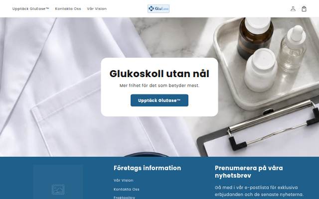 GluEase storefront