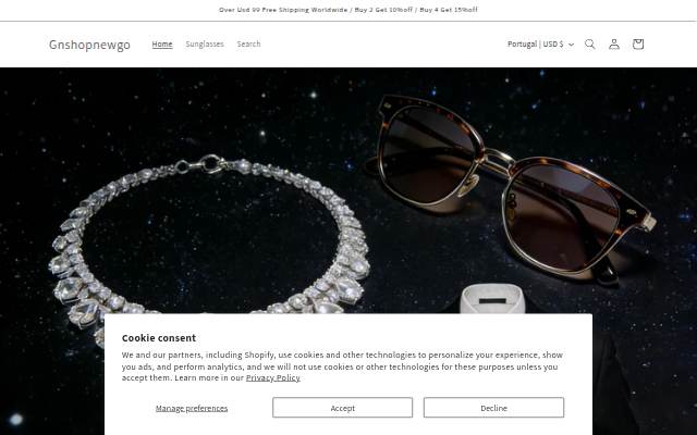 Gnshopnewgo storefront