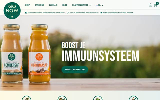 Go Now storefront